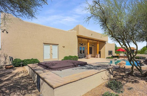 Rio Verde Foothills Maison | Scottsdale Private Oasis - SUPERBOWL, Heated Pool, Hot Tub, 3br/2bath