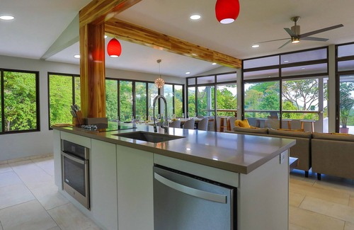 Savegre Maison | Sea Breeze II Luxury 9 BR Oceanview Estate entre Dominical et Manuel Antonio