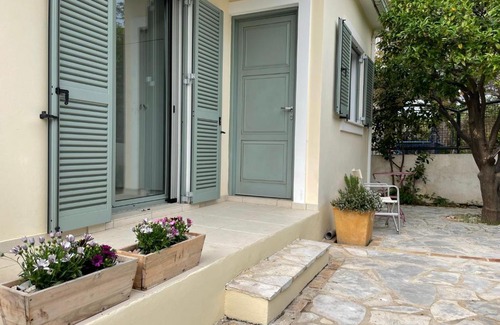Kato Rodini Maison | Sea front house on the beach, Peloponnese