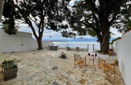 Kato Rodini Maison | Sea front house on the beach, Peloponnese