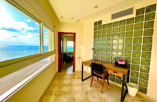 Tel Aviv Appartement | Projet Sea & Sun Front de plage - luxe 4. Appartement de vacances 5 pièces - gymnase et piscine