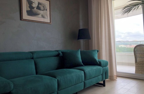 Roseto degli Abruzzi Copropriété | Sea View 1-bedroom condo with a balcony in Roseto degli Abruzzi with WiFi, AC
