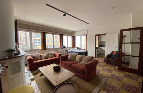 Sint-Idesbald Appartement | Appartement vue sur mer