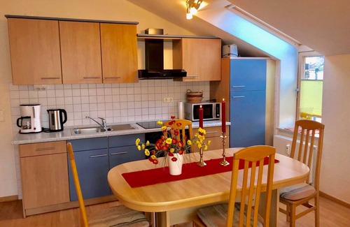 Juliusruh Appartement | Vue sur la mer panorama sauna wlan salle de fitness dune résidence - deux chambres cuisine salle de bain (du bain bidet)