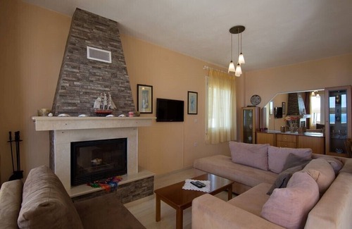 Achlia Villa | Sea view villa, lovely beach within walking distance, private pool