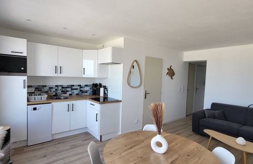 Le Portel Appartement | Seafront Cozy 1BR Sunset View