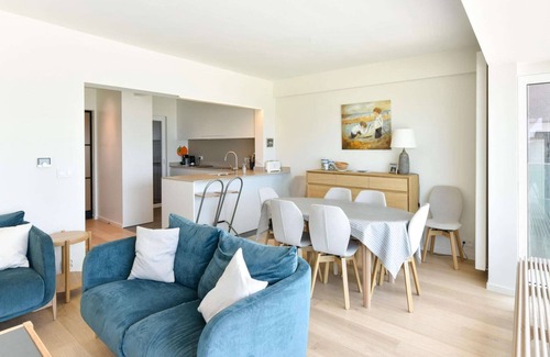 Albertstrand Appartement | Appartement en bord de mer avec garage privé