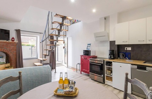 Saint-Marcouf Cottage | Maison en bord de mer avec balcon, parking et WiFi
