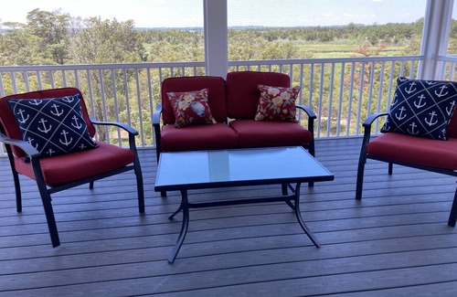 Broadkill Beach Maison | Seaside Osprey House features views of the bay/ocean on the Delaware Bay.