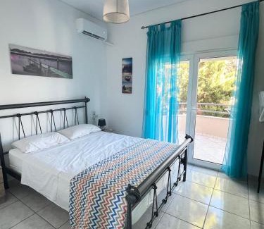 Nees Pagases Appartement | Seaside Villa for 6 people - Alykes Beach