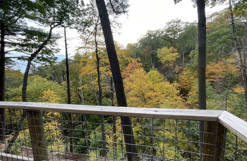 Wallkill Maison | Seasonal, Cozy Geo-Dome with Heat/AC on Private Hiking paradise in Gunks.