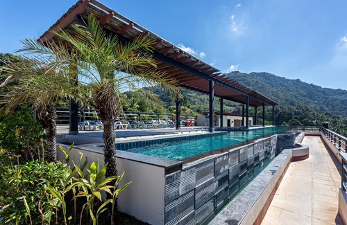 Karon Appartement | Seaview apartment Karon beach, rooftop pool SS410