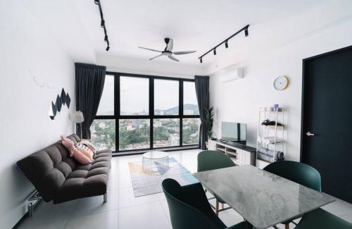 George Town Appartement | Seaview Infinity Pool 3BR 2Carparks 8Pax