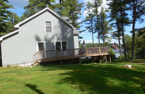 South Casco Maison | Maison du lac Sebago avec plage de sable
