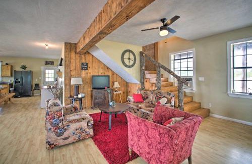 Nevada County Maison | Secluded Anglers Haven - Boat and Fish!