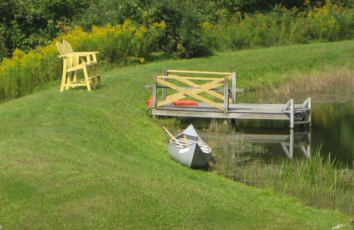 Hartwick Cabine | Secluded Cabin Nestled In The Trees Overlooking Fishing & Canoe Pond