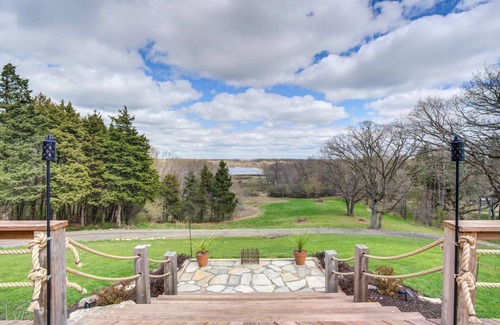 Solon Mills Maison | Private 15-Acre Retreat: Hot Tub, Game Room, Trails Near Fox Lake. Sleeps 12-16