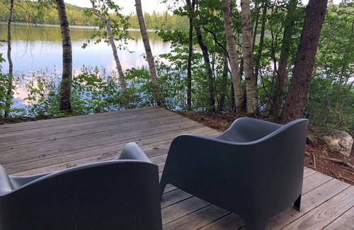 Denmark Cottage | Secluded lakefront cottage with private beach LAKES REGION, DENMARK MAINE