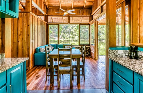 Penas Blancas Cabine | Secluded Lakefront Home w/Free WiFi, Water Views, Hammocks, Cable, & more!