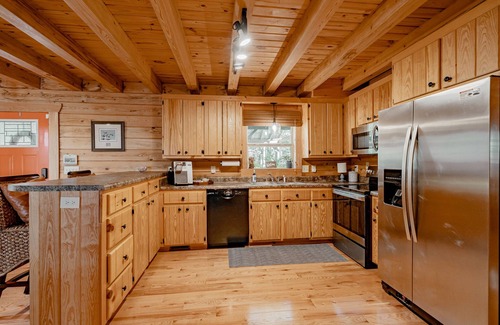 Jenkinsville Cabine | Secluded Log Cabin on Lake Monticello