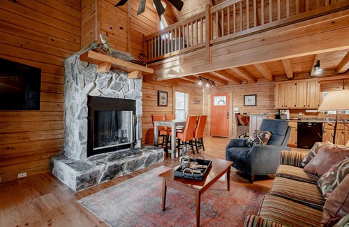 Jenkinsville Cabine | Secluded Log Cabin on Lake Monticello