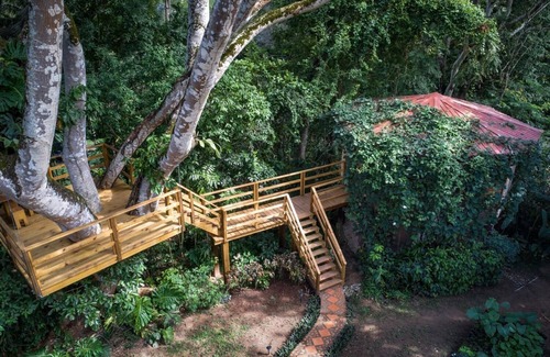 Negroman Maison | Secluded Treetop Hideaway w/ Private Second-Level Porch & Panoramic Resort Views