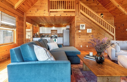 East Chatham Maison | Secluded w/ Deck Views, Hot Tub, & Ping Pong | Hudson in the Berks by AvantStay