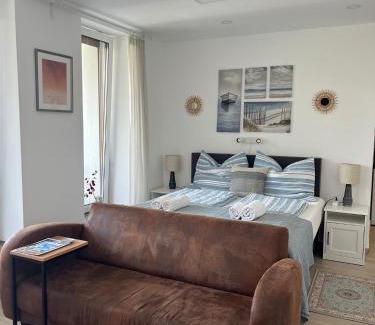 Sekirn Appartement | Seeapartment Southbeach mit Terrasse und Seezugang