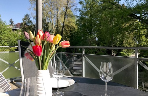 Bad Schachen Appartement | Appartement luxueux dans un quartier résidentiel avec un grand balcon exposé sud