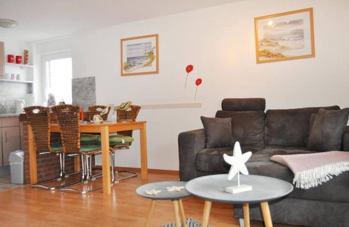 Horumersiel Appartement | Seestern, 49qm, 1 Schlafzimmer, Max. 4 Personen