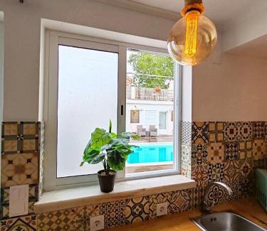 Arrentela Appartement | Seixal Bay Village - Estúdio Vista Piscina