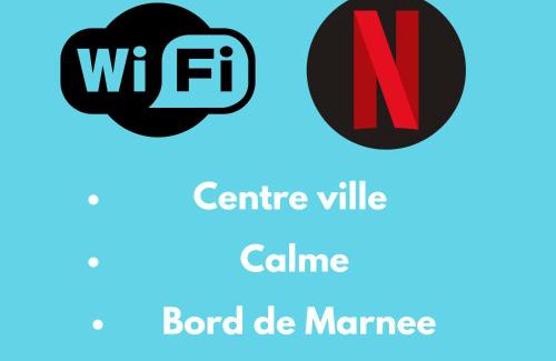 La Ferte-sous-Jouarre Appartement | Self Checkin Automatique - Downtown - ANTARCTIQUE