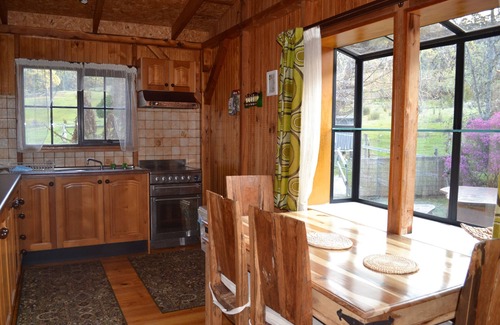 Franklin Cottage | Autonome dans un bel environnement calme avec vue sur la vallée et la montagne