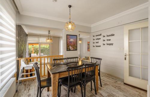Kadnlar Denizi Mahallesi Maison | Semi Detached Villa in Complex with Shared Semi Olympic Swimming Pool in Kusadasi