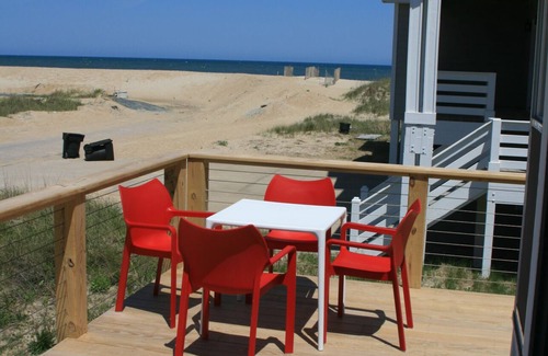 Rodanthe Maison | Semi Oceanfront, 100% rénové, vaste terrasse avec vue sur l'océan et son