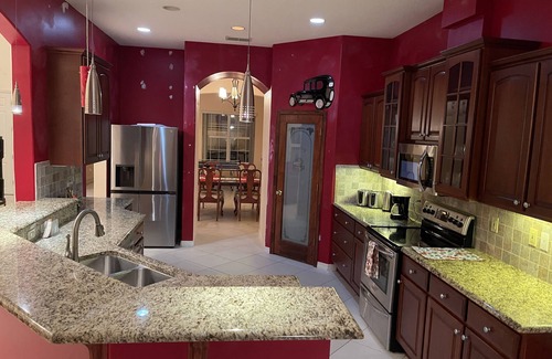 Deltona Lakes Villa | Two story villa, 5000 sqrft, EV charging , 4 bedrooms, 8 beds.