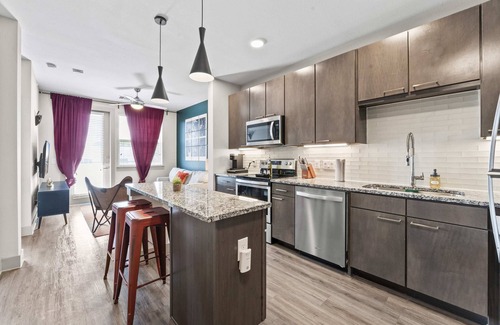 Montopolis Appartement | Serene 1BR luxe suite close to DT w/ fast WiFi gym