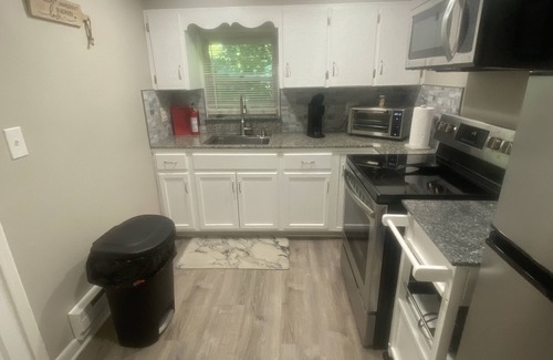 Mitchell Maison | Serene 2 bedroom home in residential neighborhood.