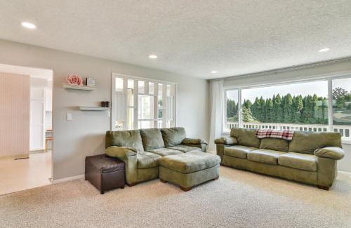 Forest Grove Maison | Serene Forest Grove Home with Deck and Stunning Views!