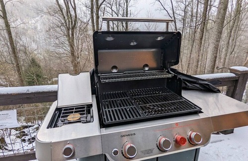 Valley Creek Run Cabine | Serene Green - Fire Pit, Hot Tub, Grill, Deck