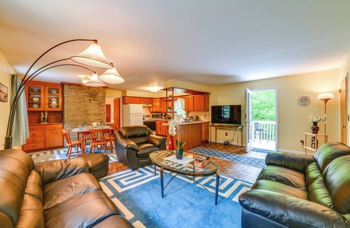 Roscoe Appartement | Serene Home w/On-Site Brook in Callicoon Center