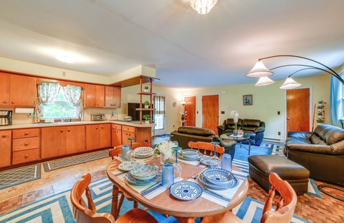 Roscoe Appartement | Serene Home w/On-Site Brook in Callicoon Center