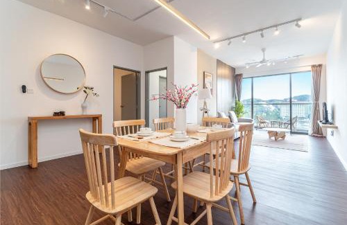 Brinchang Appartement | Serene Japandi Family Retreat 2-7pax &Sunrise View