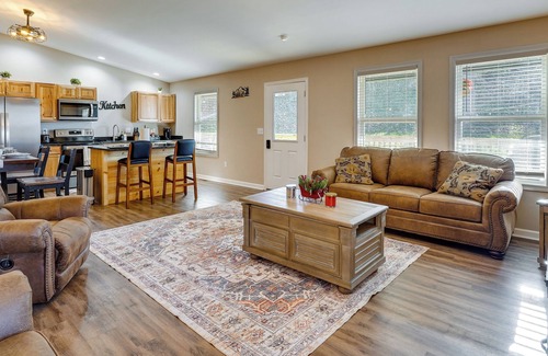 Logan Cottage | Serene Logan Retreat w/ Private Hot Tub & Fire Pit