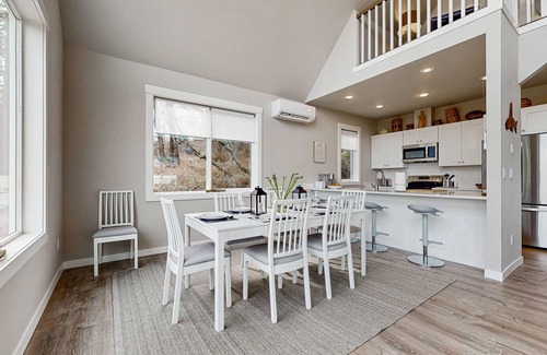Lummi Island Maison | Serene Lummi Island Retreat with hot tub, stunning water & Mt. Baker Views