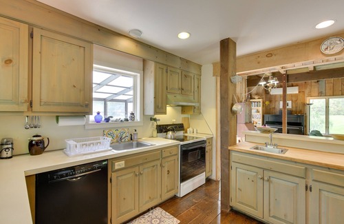 Falls Village Maison | Serene Salisbury Rental Home on 26 Acres w/ Deck!