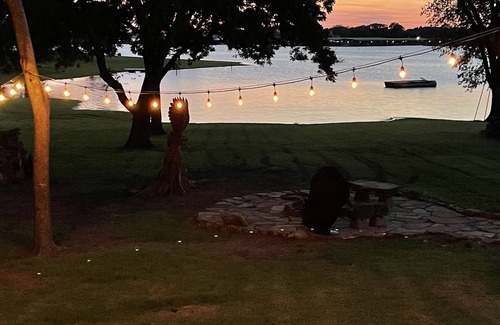 Frisco Appartement | Serene sunsets- private studio for 2 in Frisco on the lake - ground floor