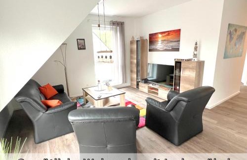 Papenburg Appartement | Serviced Apartment " Nautilus " Papenburg Großer Balkon Einbauküche Neubau 74 qm Free Wifi 2 Schlafzimmer