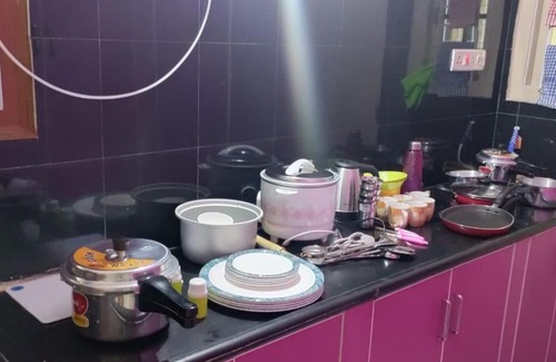 Kukatpalli Appartement | Servostay 2 BHK Fully Furnished in Kukatpally #201