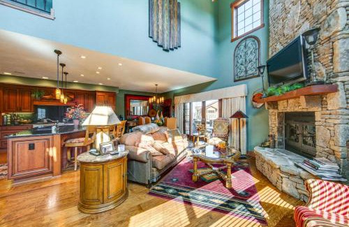 Champion Maison | Seven Springs Resort Home Theater Room and Grill